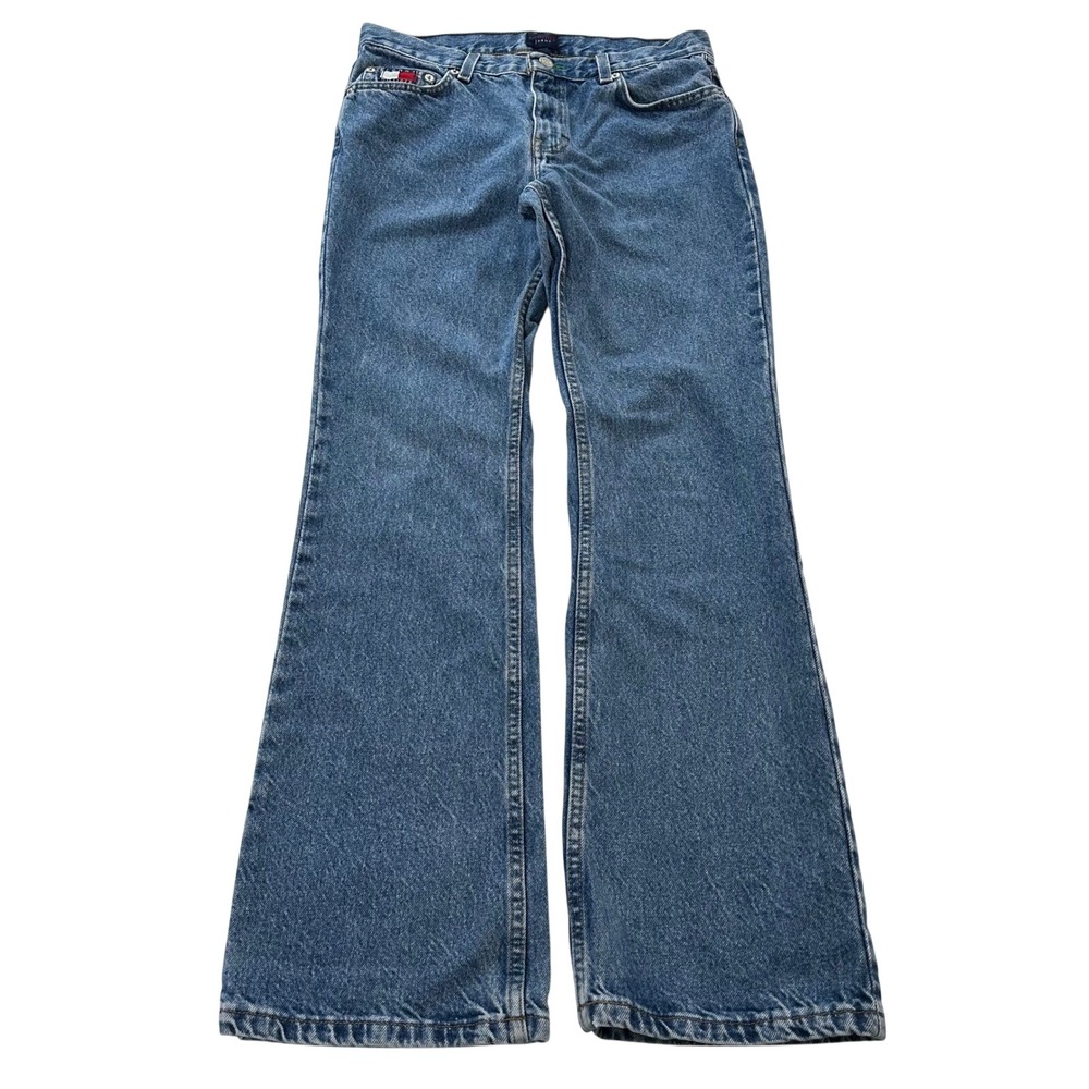 Tommy Jeans Women's Flare Jeans Medium Wash Cotton Size 29x29